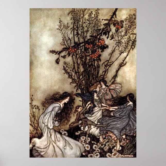 Fairies never say, 'We feel happy' Poster (Front)