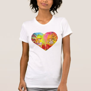FAIRIES OF DAWN FANTASY HEART T-Shirt