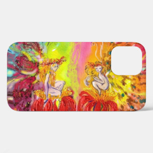 FAIRIES OF DAWN / Flower Fairies Pink Yellow iPhone 12 Case