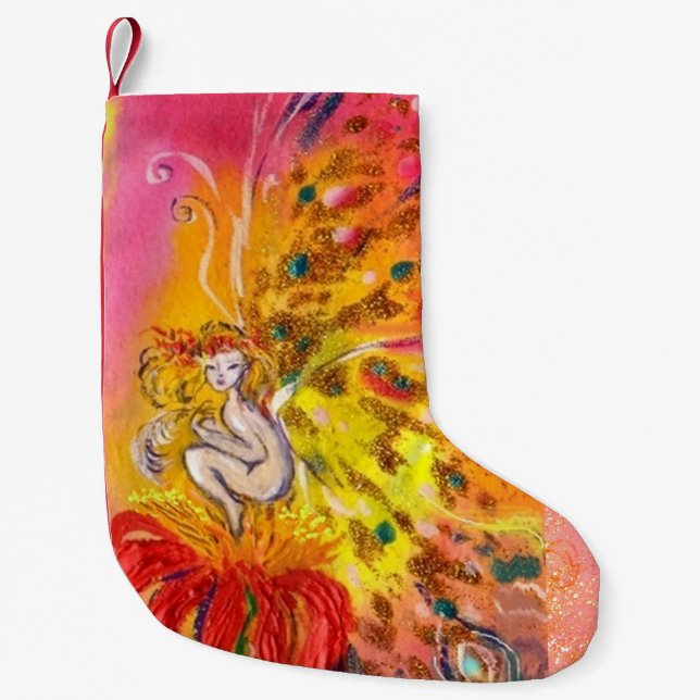 FAIRIES OF DAWN SMALL CHRISTMAS STOCKING (Front)