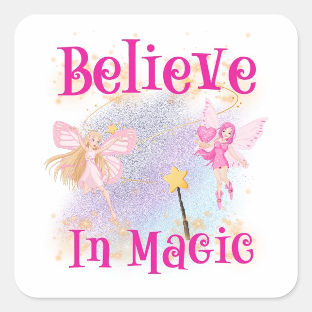 Fairies & Stardust sticker (Front)