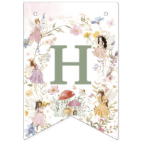 Fairies Wildflower Meadow Flowers Birthday Garland