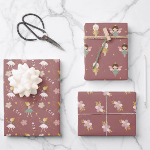 Fairies Wrapping Paper Sheet