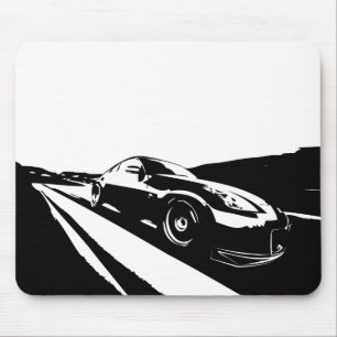 Fairlady 350Z Black Mouse Pad
