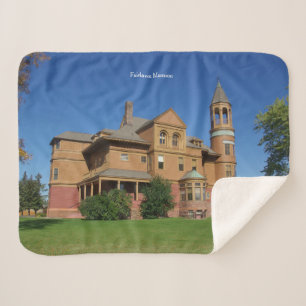 Fairlawn Mansion sherpa blanket