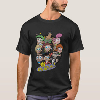 Fairly Oddparents Characters In Frame T-Shirt