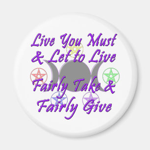 Fairly Take & Fairly Give Magnet