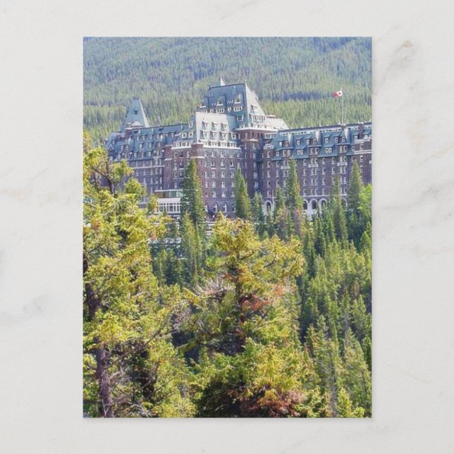 Fairmont Banff Springs Hotel In Banff Canada Postcard (Front)