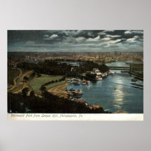 Fairmount Park, Philadelphia 1906 Vintage Poster