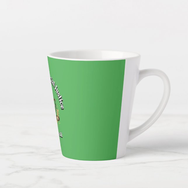 Fairness Above All. Latte Mug (Right)