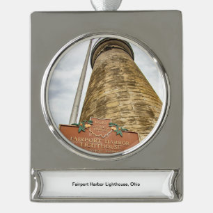 Fairport Harbour Lighthouse Ceramic Ornament