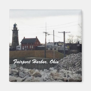 Fairport Harbour, Ohio photo magnet