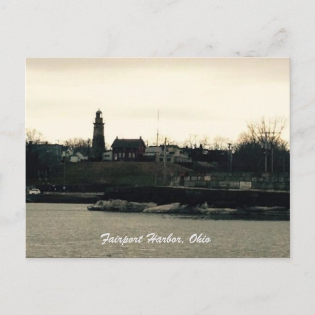 Fairport Harbour, Ohio photo Postcard (Front)