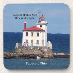 Fairport Harbour West Breakwater Light 6 coasters