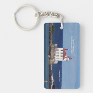Fairport Harbour West Breakwater Light key chain