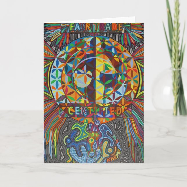 fairtrade 2009 (greeting card) card (Front)