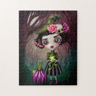 Fairuza the Little Witch Jigsaw Puzzle