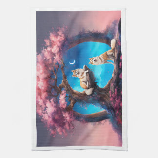 Fairway Fresh: Golf Lover’s Kitchen Towel. Tea Towel