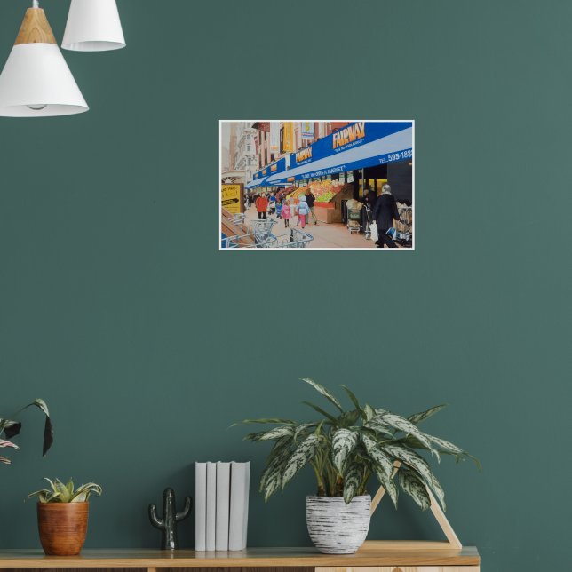 Fairway Market NYC Print (Living Room 1)