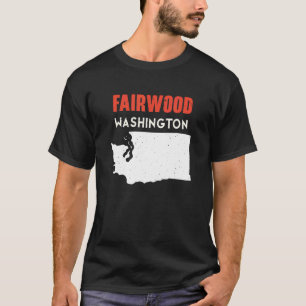 Fairwood Washington USA State America Travel Washi T-Shirt