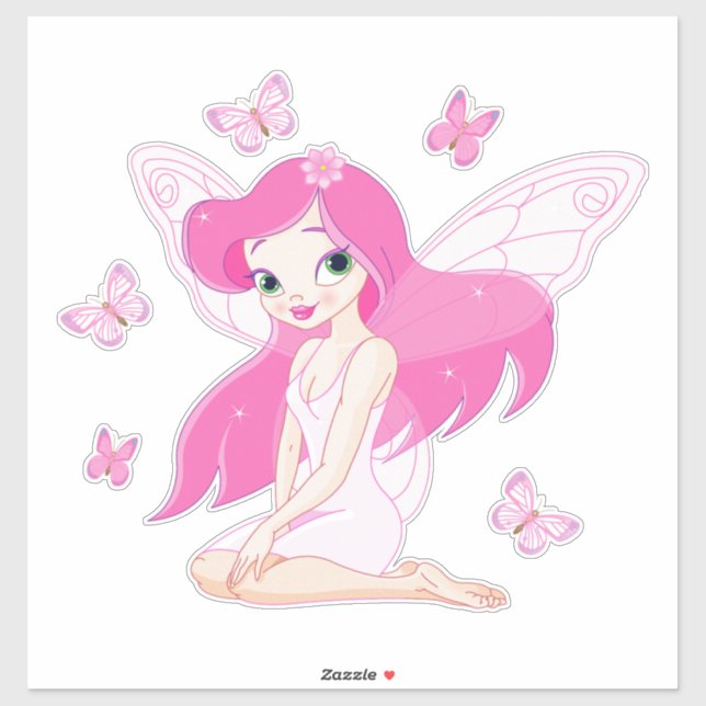 Fairy and Butterflies (Sheet)