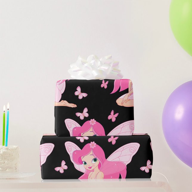 Fairy And Butterflies Wrapping Paper (Creator Uploaded)