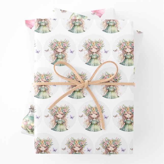 Fairy and Butterfly Gift Wrap (Creator Uploaded)