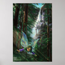 Fairy and Castles Fantasy Art