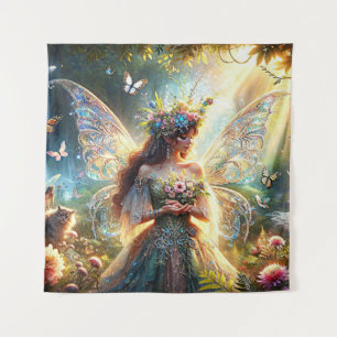 Fairy and Cat Tapestry