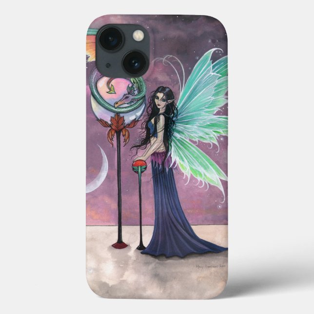 Fairy and Dragon Fantasy Art Case-Mate iPhone Case (Back)