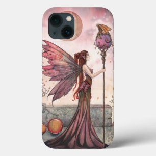 Fairy and Dragon Fantasy Art iPhone 13 Case