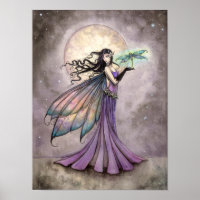 Fairy and Dragonfly Fantasy Art