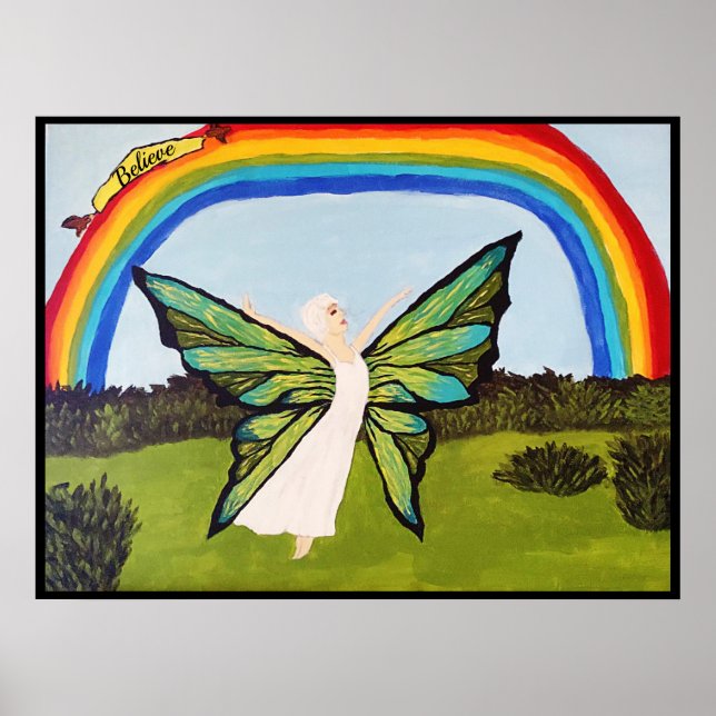 FAIRY AND THE RAINBOW  POSTER (Front)