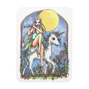Fairy and Unicorn Magnet