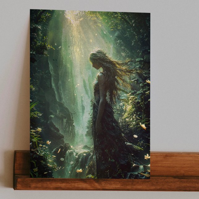 Fairy and Waterfall Decoupage Tissue Paper (Creator Uploaded)