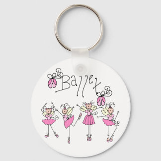 Fairy Angel Ballet Key Ring
