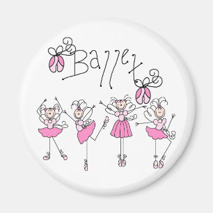 Fairy Angel Ballet Magnet