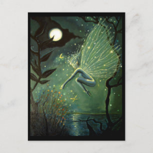 Fairy art postcards - "Crystal Water Sprite"