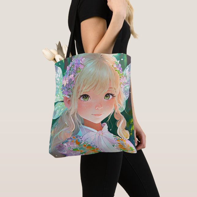 Fairy art wall decor tote bag (Close Up)