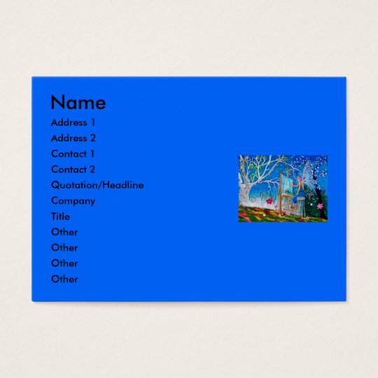 Fairy Artist Faery Business Card