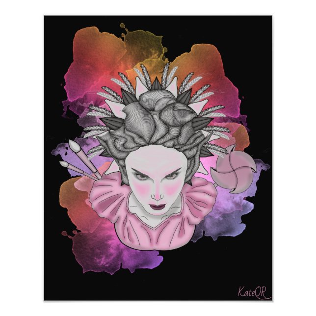 Fairy artist photo print (Front)