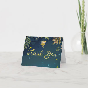 Fairy Baby Shower Enchanted Forest Thank You Card