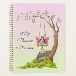 Fairy Baby Shower Illustrations Planner