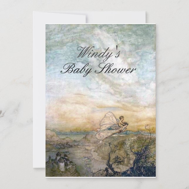 Fairy Baby Shower Invite (Front)