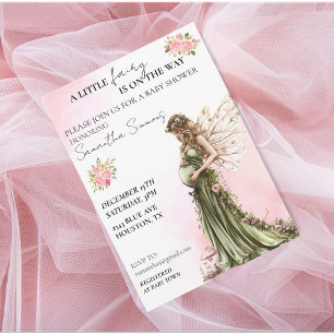 Fairy Baby Shower Magical Mother Invitation