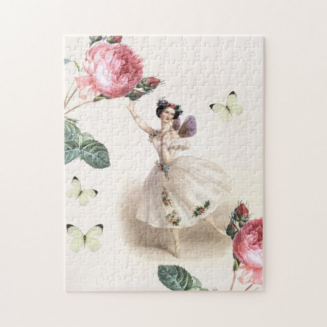 fairy ballerina, ballet, jigsaw puzzle (Vertical)