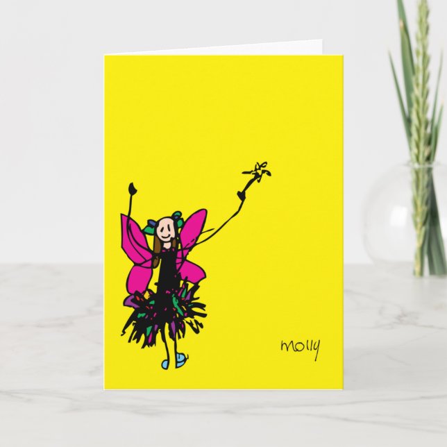 Fairy Ballerina Card (Front)