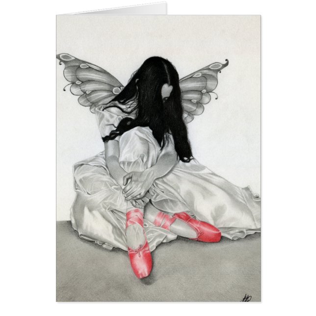 Fairy Ballerina Card (Front)