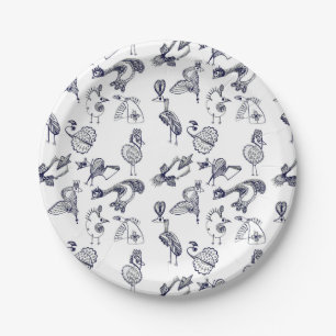 Fairy birds coffee mug paper plate