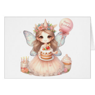 Fairy Birthday Card